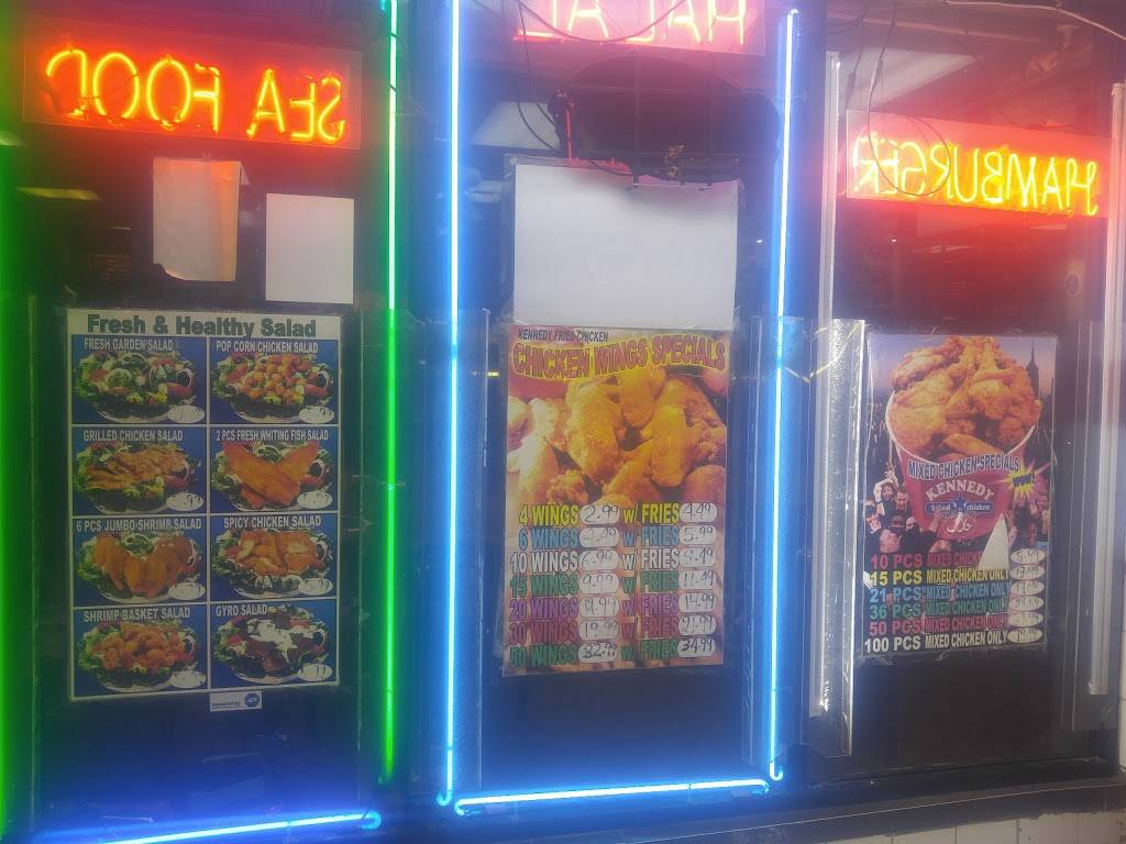 Kennedy Fried Chicken | restaurant | 205-29 Hollis Ave, Jamaica, NY 11412, USA | 7184689080 OR +1 718-468-9080
