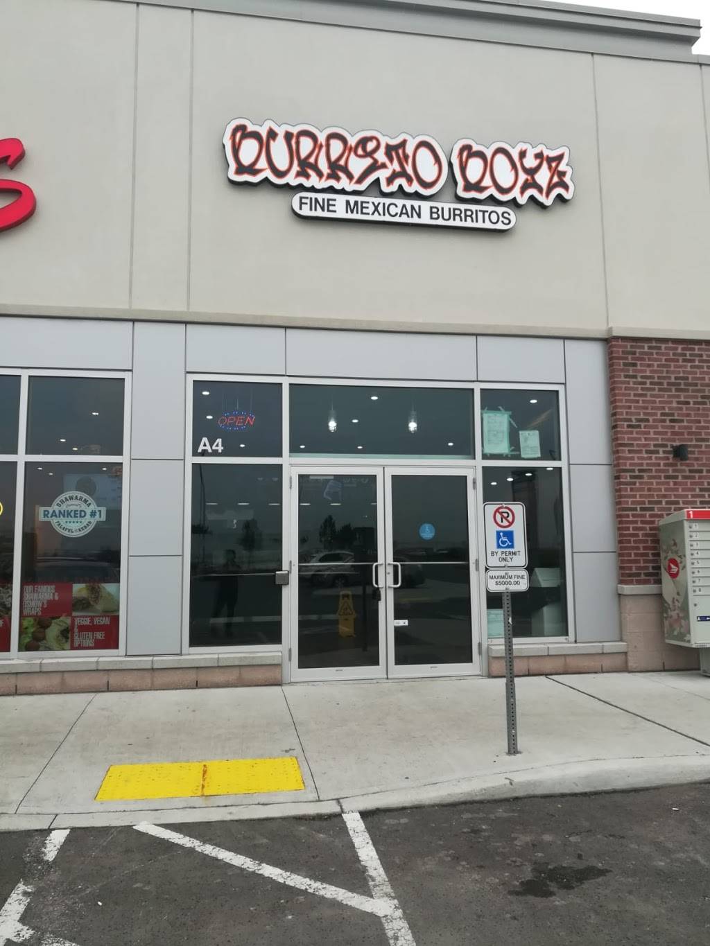 Burrito Boyz | restaurant | 6795 Airport Rd Unit A-4, Mississauga, ON L4V 1E6, Canada | 9056732699 OR +1 905-673-2699