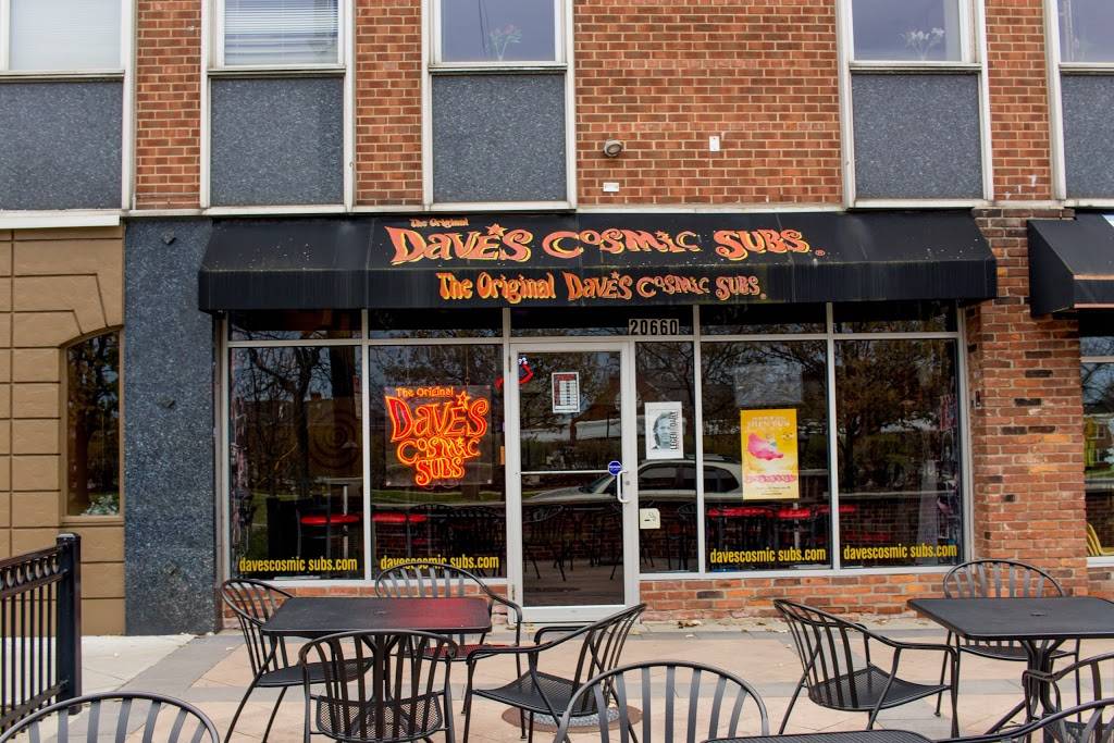 Daves Cosmic Subs | meal takeaway | 20660 N Park Blvd, Cleveland, OH 44118, USA | 2163209866 OR +1 216-320-9866