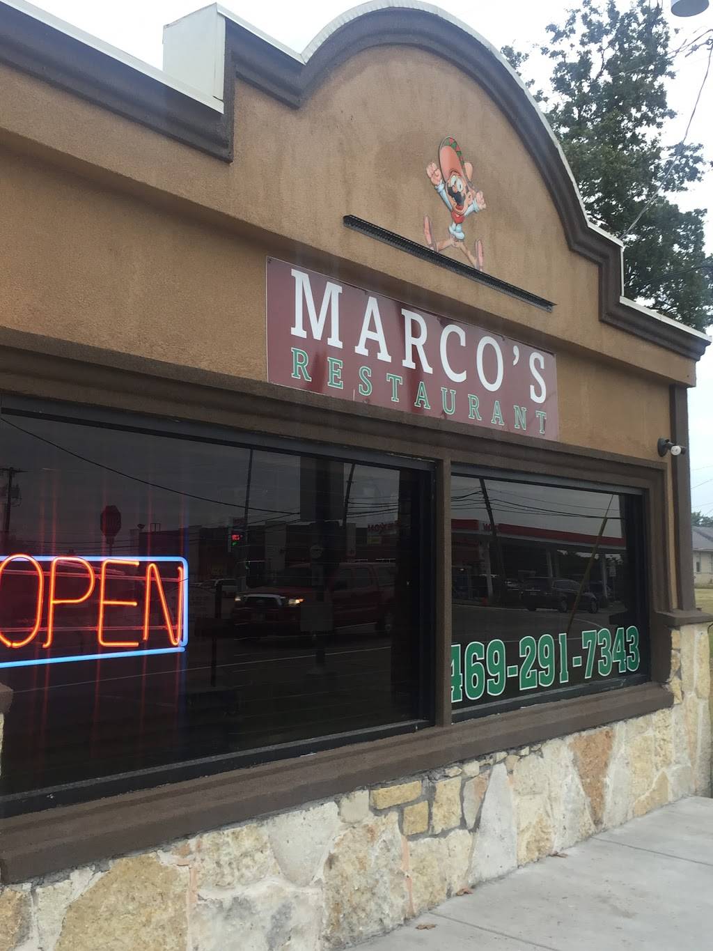 Marcos Restaurant | restaurant | 3612 Pioneer Rd, Balch Springs, TX 75180, USA | 4692917343 OR +1 469-291-7343
