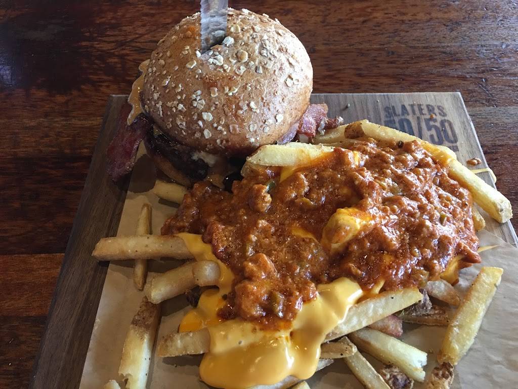 Slaters 50/50 | restaurant | 8009 Day Creek Blvd, Rancho Cucamonga, CA 91739, USA | 9094435066 OR +1 909-443-5066