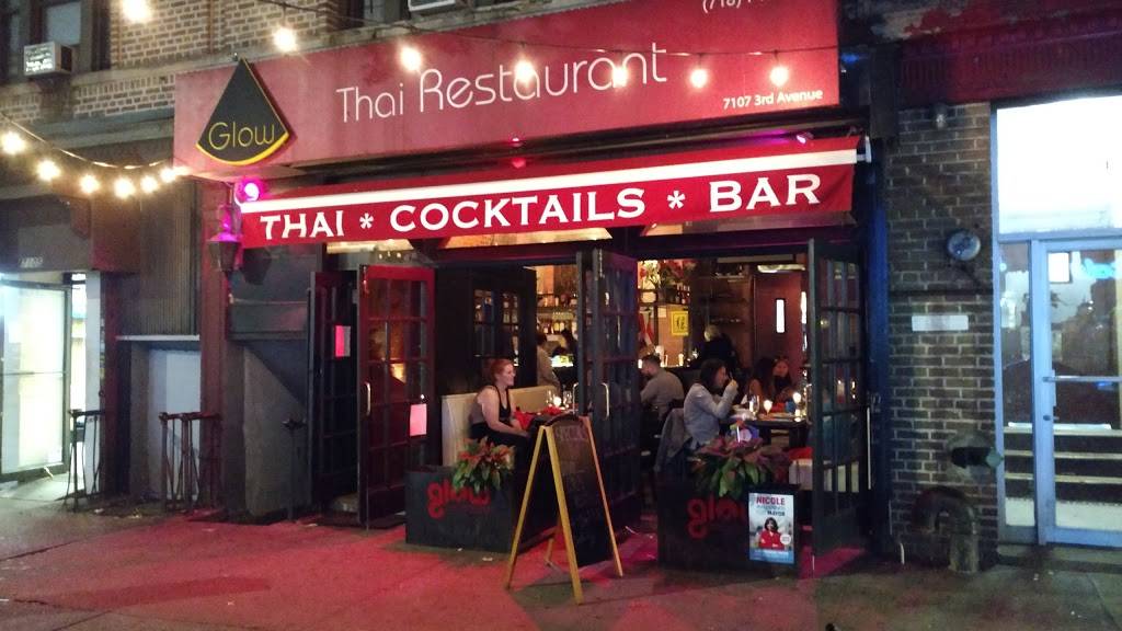 Glow Thai | restaurant | 7107 3rd Ave, Brooklyn, NY 11209, USA | 7187481920 OR +1 718-748-1920