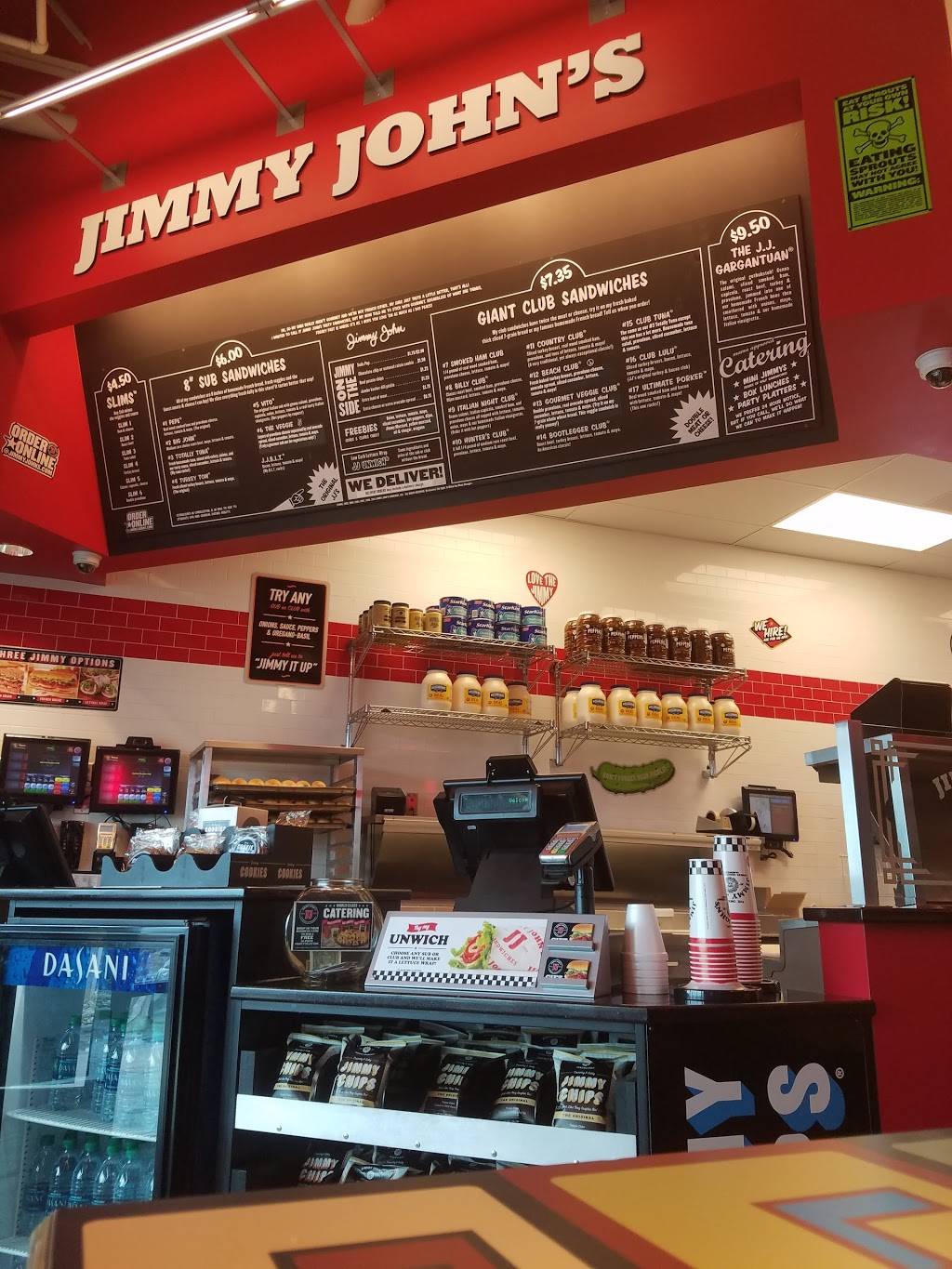 Jimmy Johns | meal delivery | 1773 Lake Woodmoor Dr, Monument, CO 80132, USA | 7194185085 OR +1 719-418-5085
