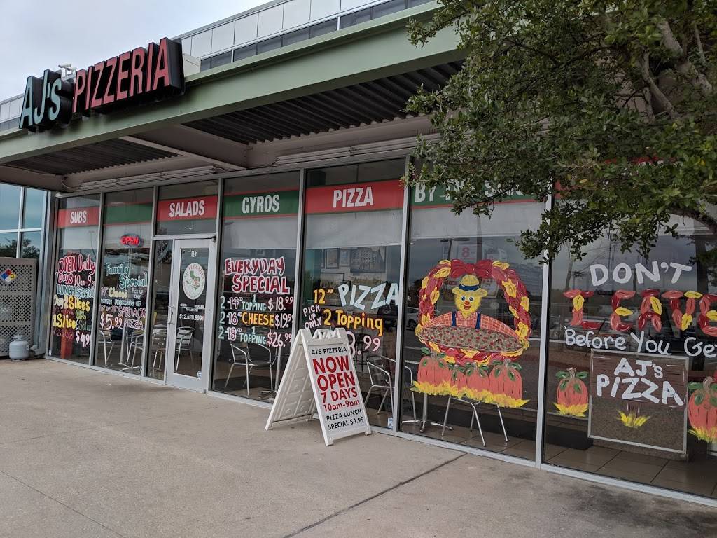 AJs Pizzeria | restaurant | 651 N Highway #107, Leander, TX 78641, USA | 5122601004 OR +1 512-260-1004