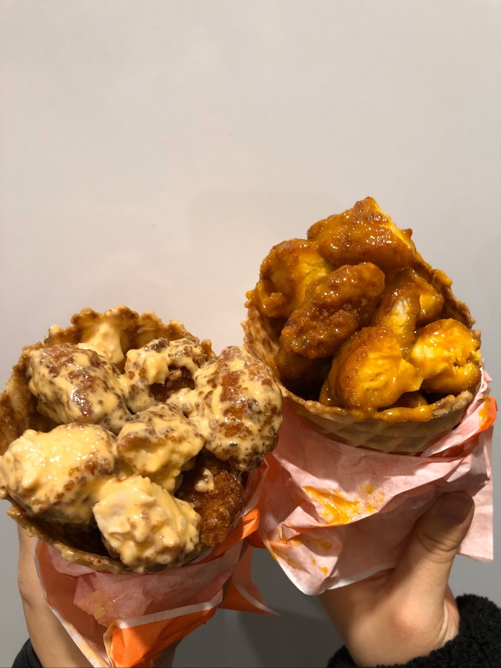 ChicknCone - Fork Free Chicken & Waffles! | restaurant | 1000 8th Ave, New York, NY 10019, USA | 9565661730 OR +1 956-566-1730