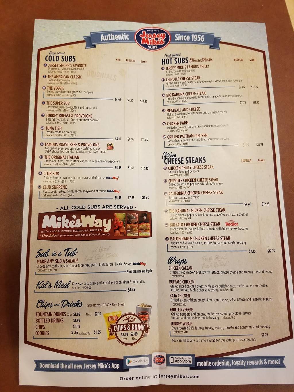 Jersey Mikes Subs | meal takeaway | 700 E Merritt Island Causeway, Merritt Island, FL 32953, USA | 3218770466 OR +1 321-877-0466