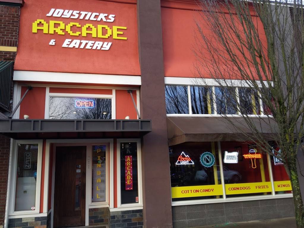 Joysticks Arcade & Eatery | restaurant | 211 NE 3rd St, McMinnville, OR 97128, USA | 5038570899 OR +1 503-857-0899
