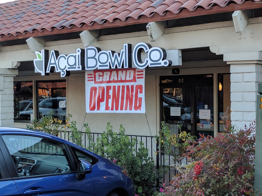 Acai Bowl Co | restaurant | 25380 Marguerite Pkwy A, Mission Viejo, CA 92692, USA | 9492153009 OR +1 949-215-3009