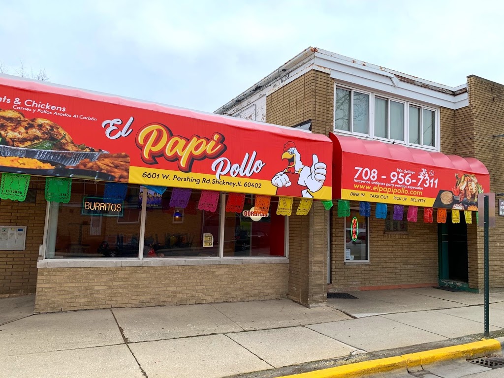 El Papi Pollo | restaurant | 6603 W Pershing Rd, Stickney, IL 60402, USA | 7089567311 OR +1 708-956-7311