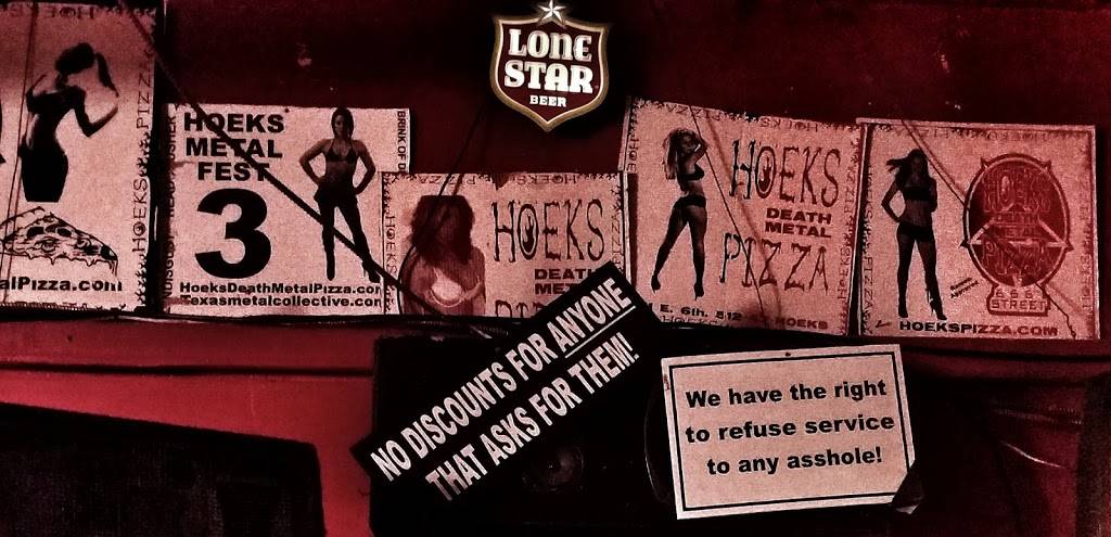 Hoeks Death Metal Pizza Austin | restaurant | 3808 S Congress Ave, Austin, TX 78704, USA | 5126216938 OR +1 512-621-6938