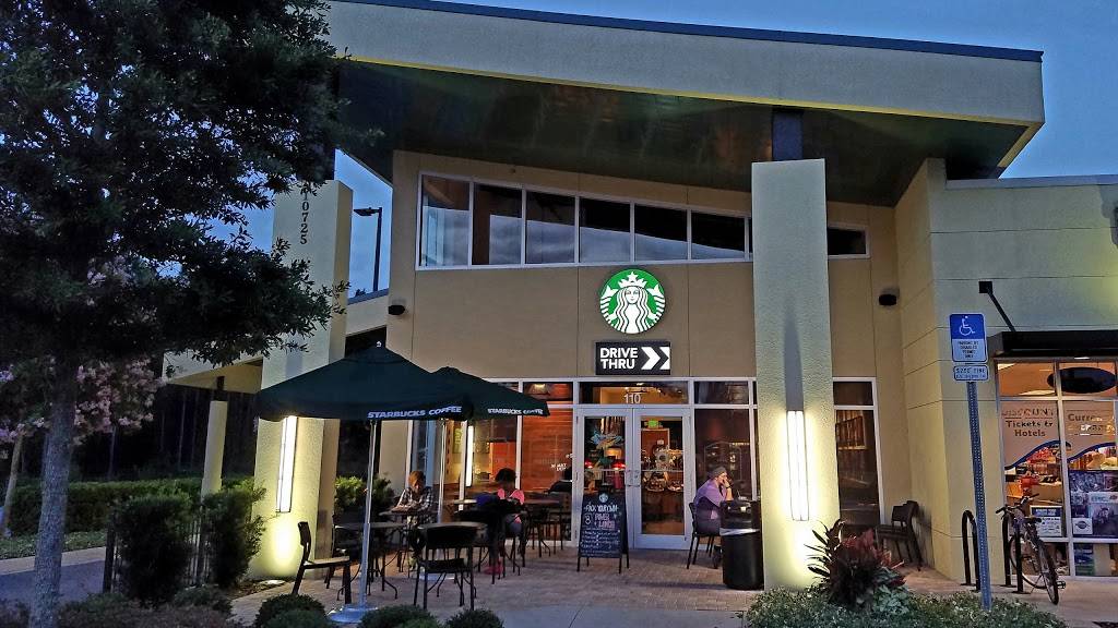 Starbucks | cafe | 10725 International Dr #110, Orlando, FL 32821, USA | 4072486546 OR +1 407-248-6546