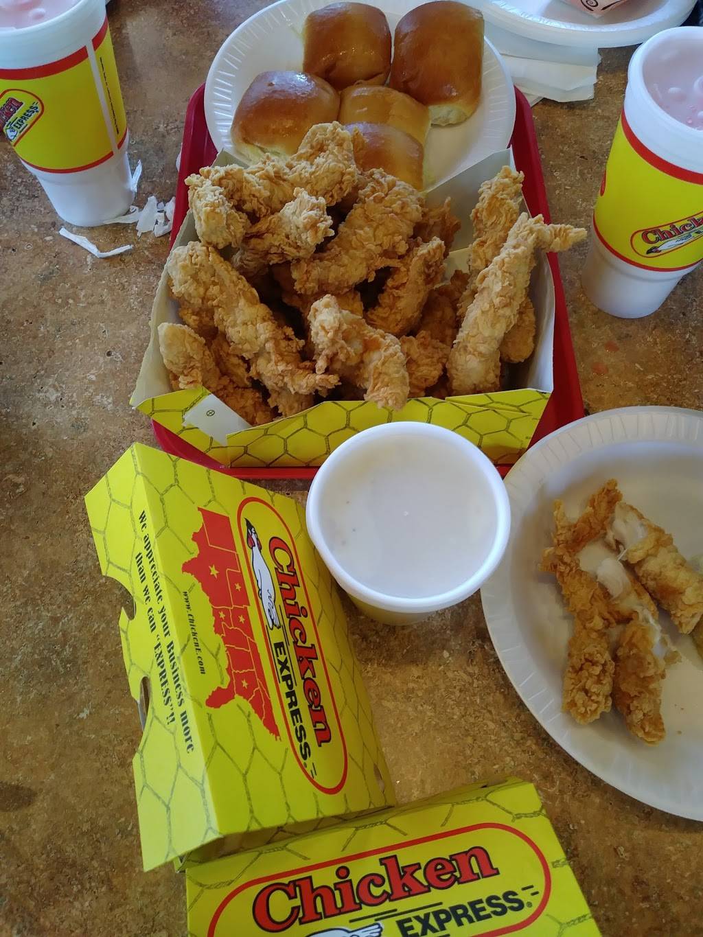 Chicken Express | restaurant | 27827 Tomball Pkwy, Tomball, TX 77377, USA | 2815167750 OR +1 281-516-7750