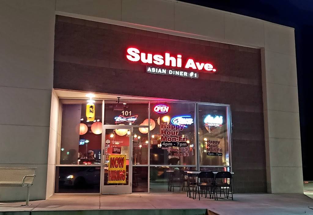 Sushi Ave | restaurant | 866 N Higley Rd, Gilbert, AZ 85234, USA | 4802185700 OR +1 480-218-5700