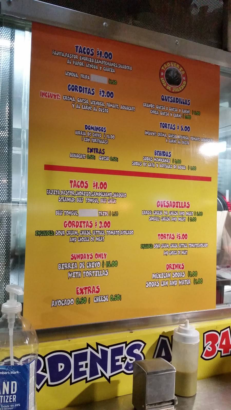 Taqueria Los De Jalisco | restaurant | Houston, TX 77084, USA | 3467798974 OR +1 346-779-8974