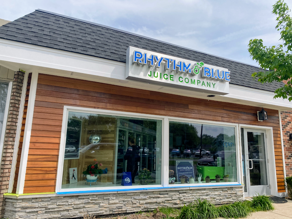 Rhythm + Blue Juice Company | restaurant | 17864 Mack Ave, Grosse Pointe, MI 48230, USA | 3134422402 OR +1 313-442-2402