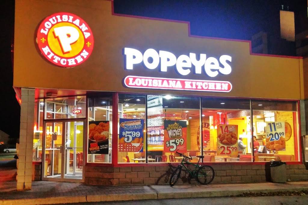 Popeyes | restaurant | 7 Anne St S, Barrie, ON L4N 2C4, Canada | 7057333500 OR +1 705-733-3500