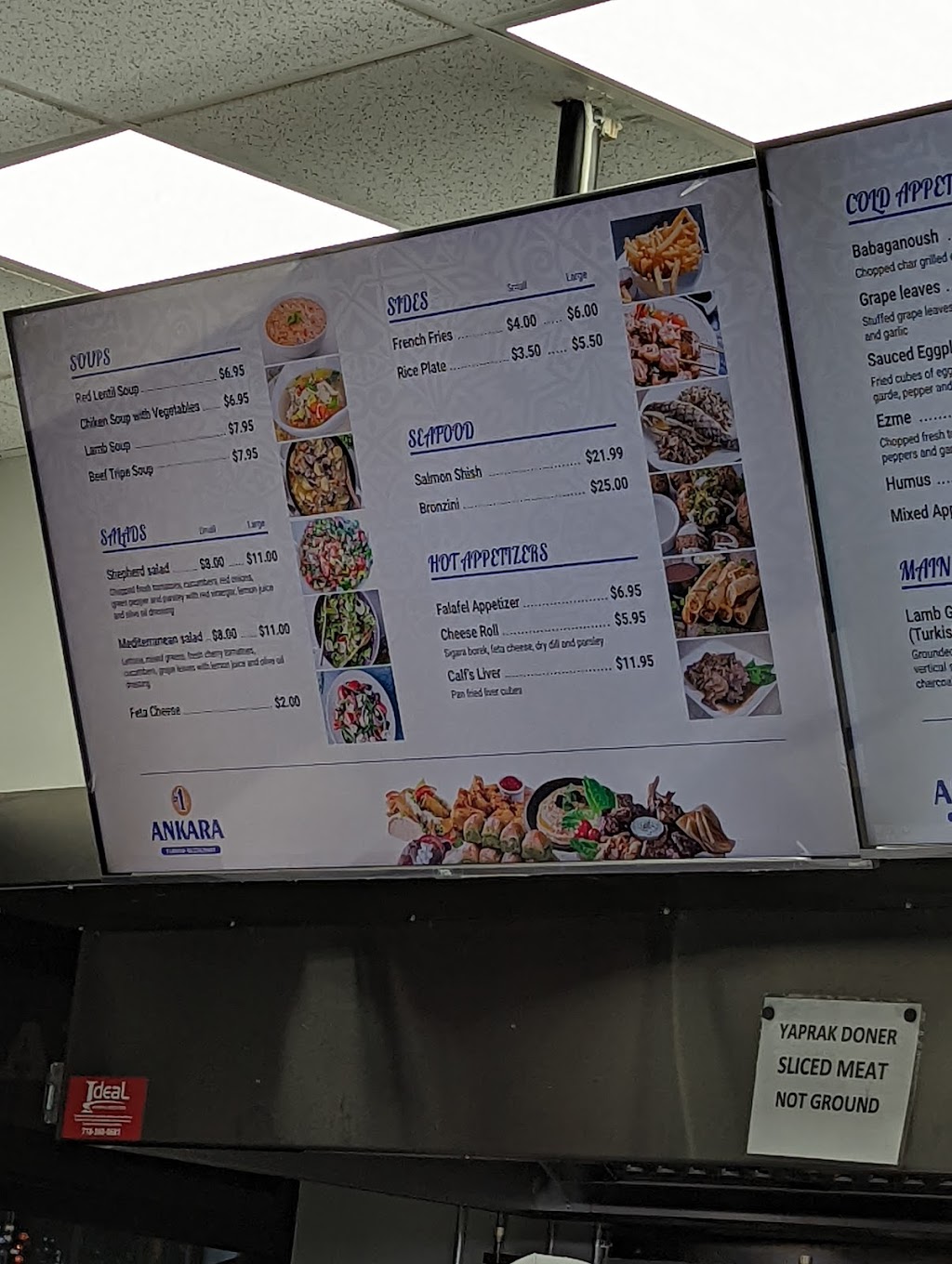 Ankara One Turkish Restaurant | restaurant | 1425 Kings Hwy, Brooklyn, NY 11229, USA | 7183360010 OR +1 718-336-0010