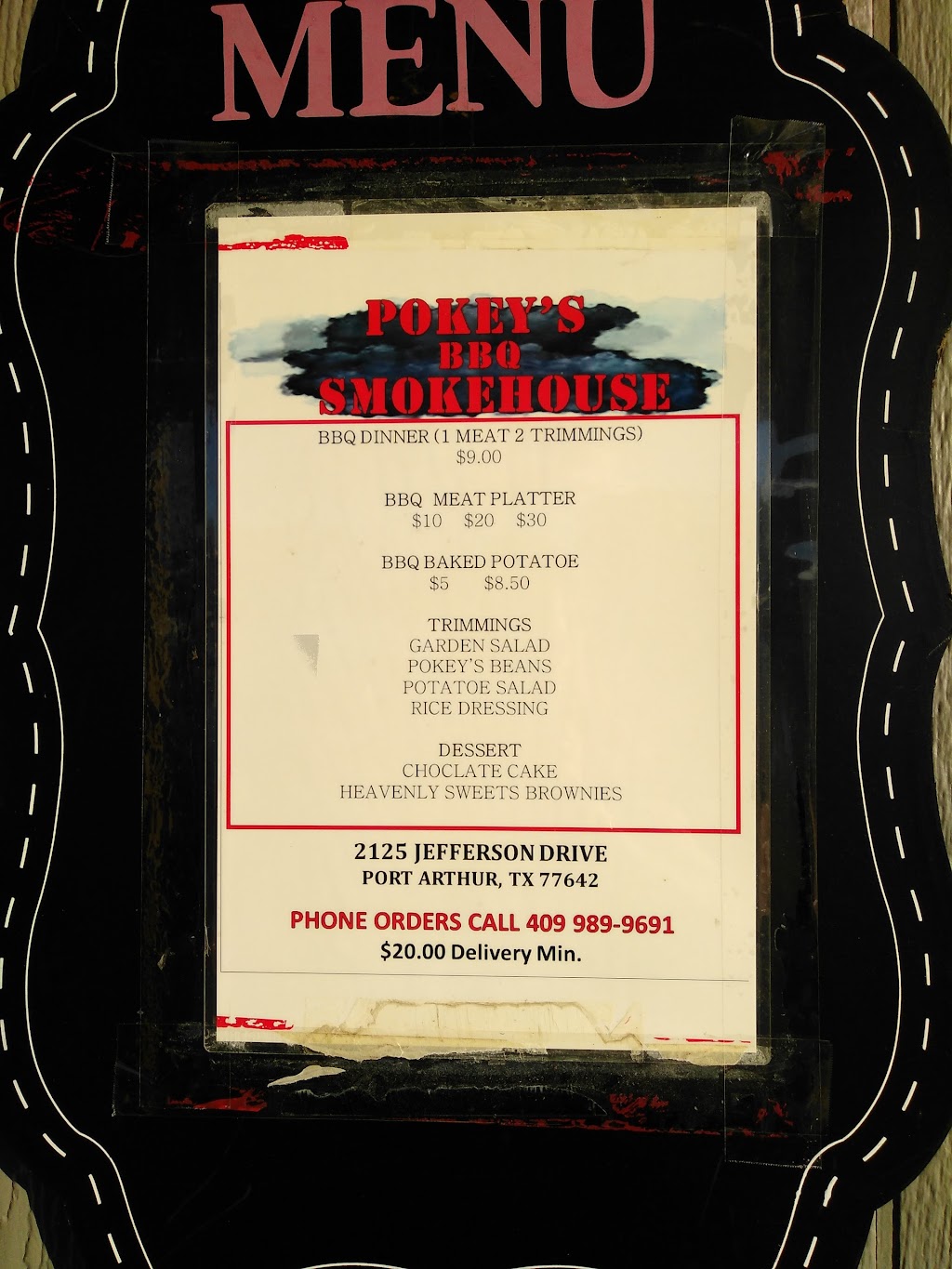 Porkys BBQ Smokehouse | restaurant | 4446 Procter St, Port Arthur, TX 77642, USA | 4099899691 OR +1 409-989-9691