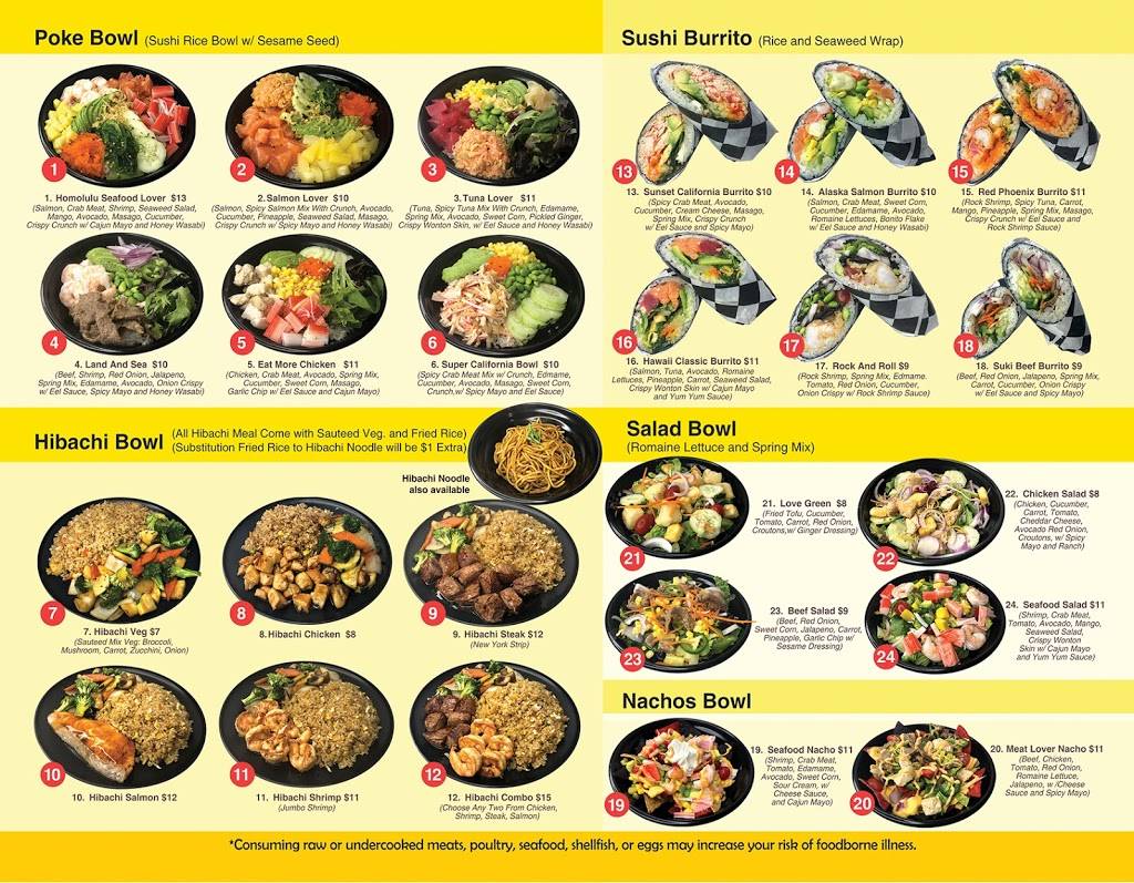 A Little More Hibachi Express And Poke Bowl | restaurant | 1010 E Broadway #102, Columbia, MO 65201, USA | 5738860038 OR +1 573-886-0038