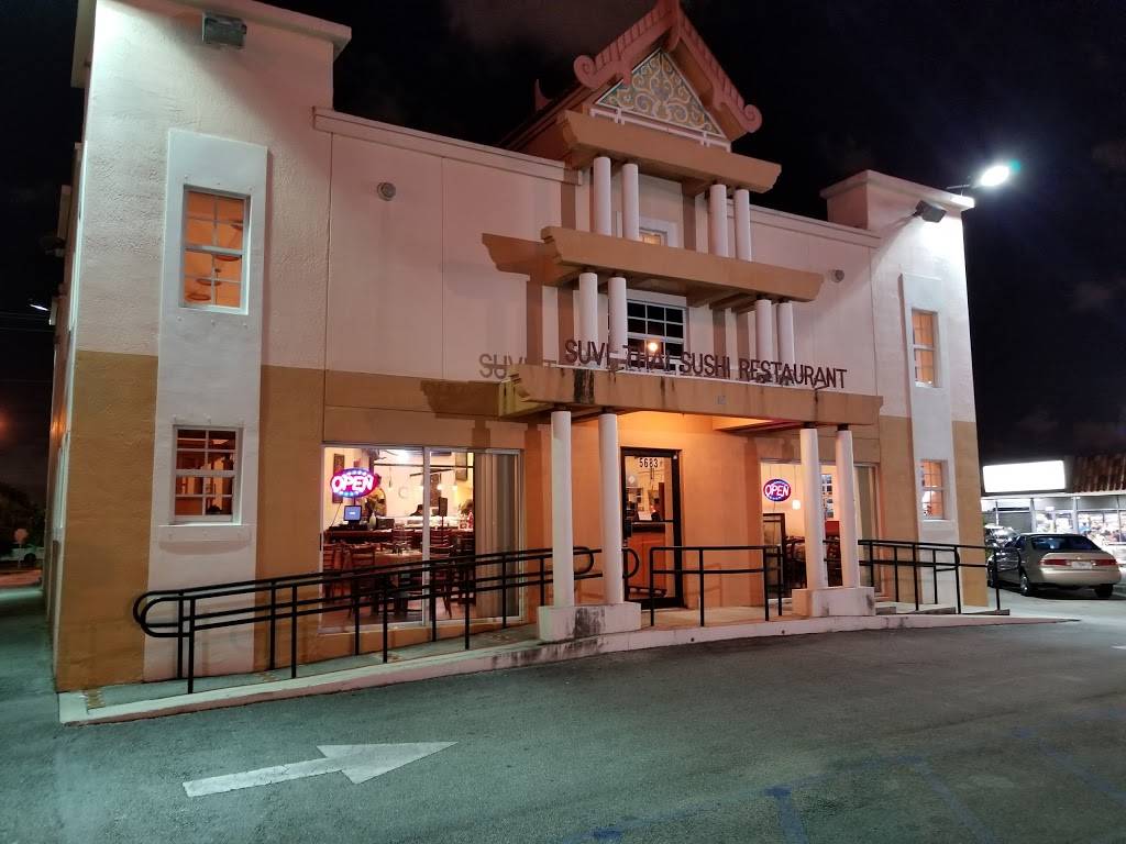 Suvi Thai Sushi Restaurant | restaurant | 5683 NW 36th St, Miami Springs, FL 33166, USA | 3058872212 OR +1 305-887-2212