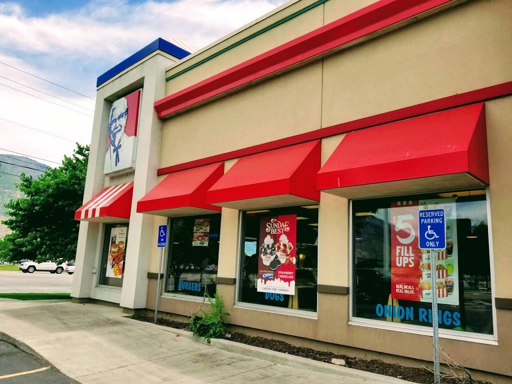 KFC | restaurant | 1034 S University Ave, Provo, UT 84601, USA | 8013731363 OR +1 801-373-1363