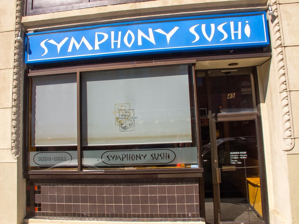 Symphony Sushi | restaurant | 45 Gainsborough St, Boston, MA 02115, USA | 6172623888 OR +1 617-262-3888