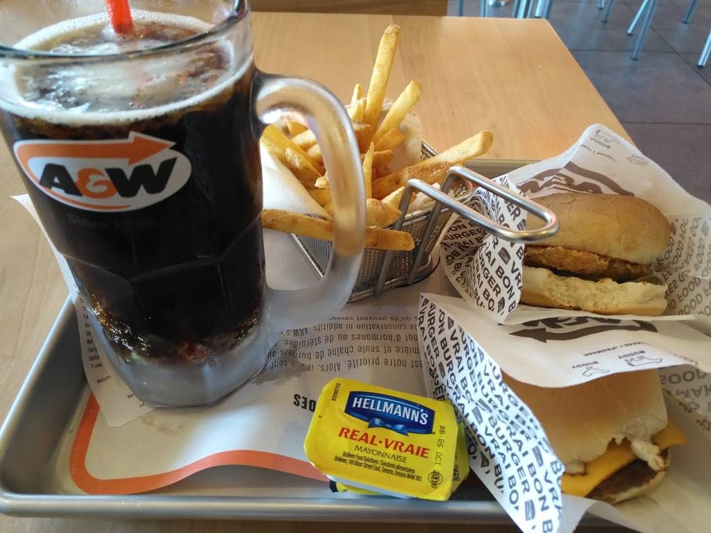 A&W Canada | restaurant | 183 Boul Hymus, Pointe-Claire, QC H9R 1E9, Canada | 5146935577 OR +1 514-693-5577
