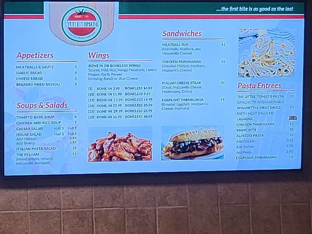 Little Tomato | restaurant | 2581 Pelham Pkwy, Pelham, AL 35124, USA | 2056243195 OR +1 205-624-3195