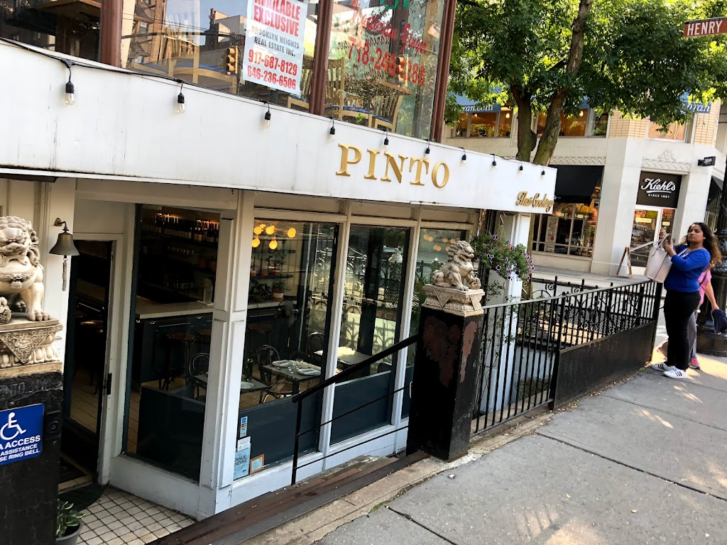 Pinto | restaurant | 128 Montague St, Brooklyn, NY 11201, USA | 9293377732 OR +1 929-337-7732