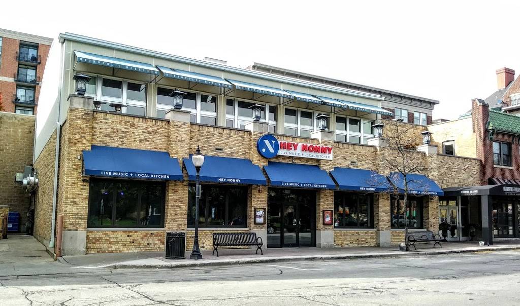 Hey Nonny Live Music + Local Kitchen | restaurant | 10 S Vail Ave, Arlington Heights, IL 60005, USA | 2242020750 OR +1 224-202-0750