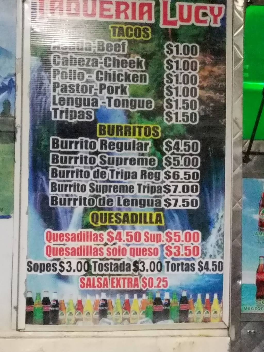 Taqueria Lucy | restaurant | 1900 Crows Landing Rd, Modesto, CA 95358, USA | 2095336977 OR +1 209-533-6977