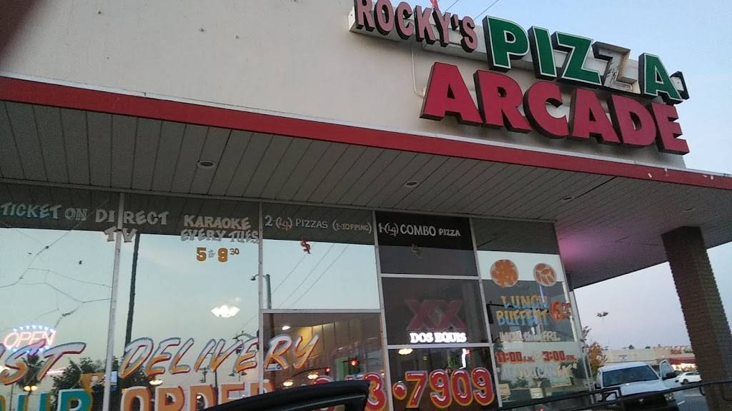 Rockys Pizza Arcade | restaurant | 2858 Niles St, Bakersfield, CA 93306, USA | 6618437909 OR +1 661-843-7909