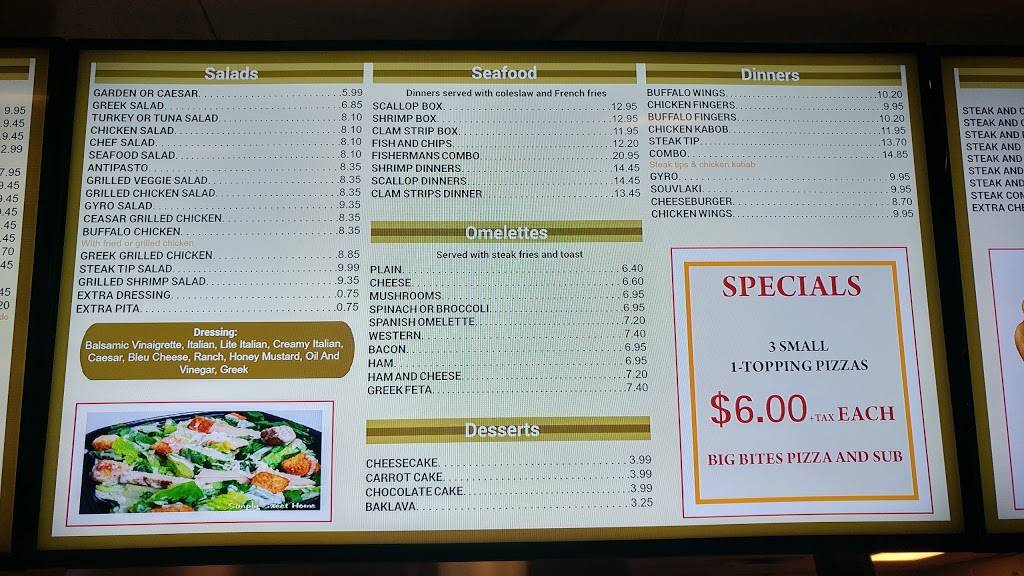 Big Bites Pizzeria | restaurant | 10 Walk Hill St, Jamaica Plain, MA 02130, USA | 6174421402 OR +1 617-442-1402