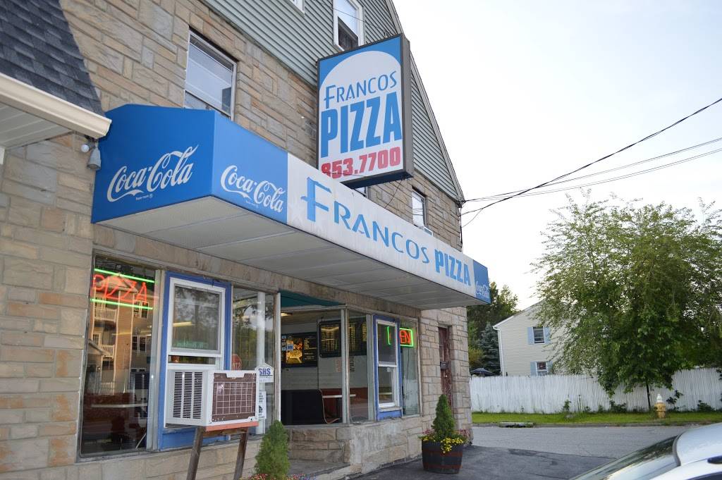 Francos pizza | meal delivery | 1105 W Boylston St, Worcester, MA 01606, USA | 5088537700 OR +1 508-853-7700