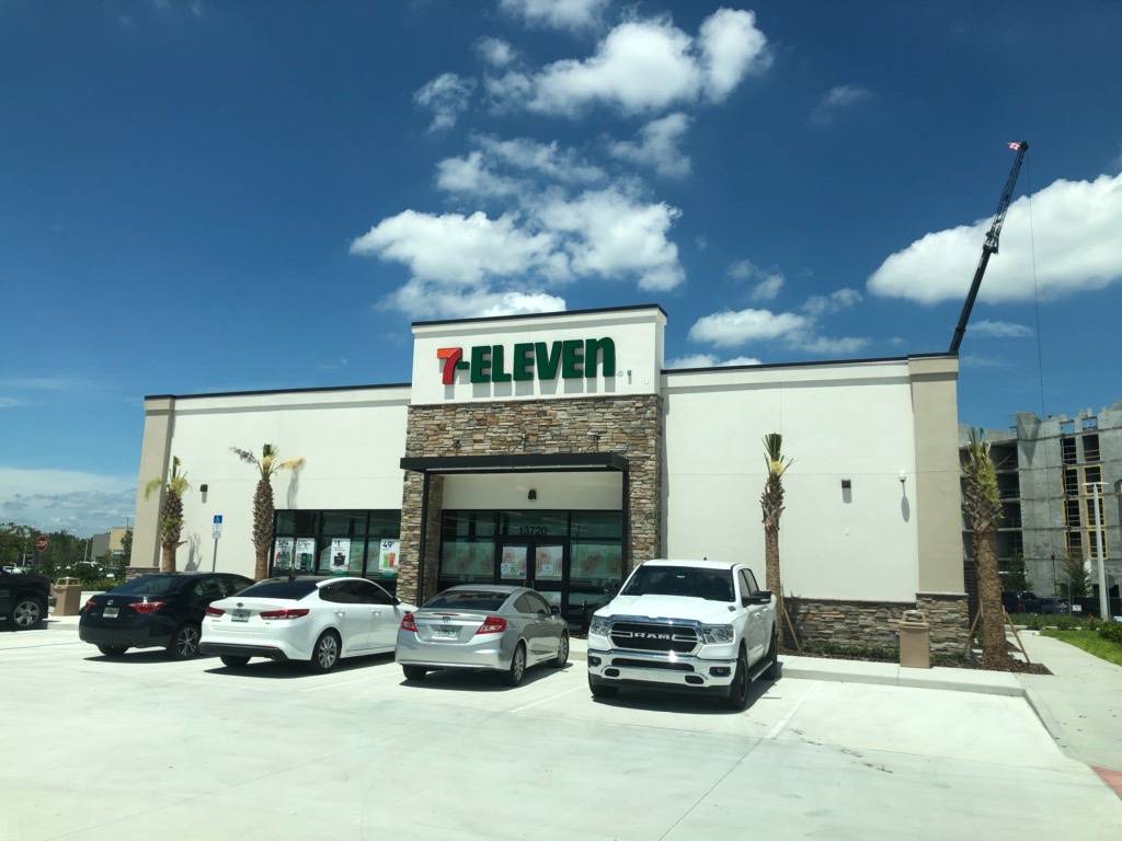 7-Eleven | bakery | 13720 Boggy Creek Rd, Orlando, FL 32824, USA | 3216663579 OR +1 321-666-3579