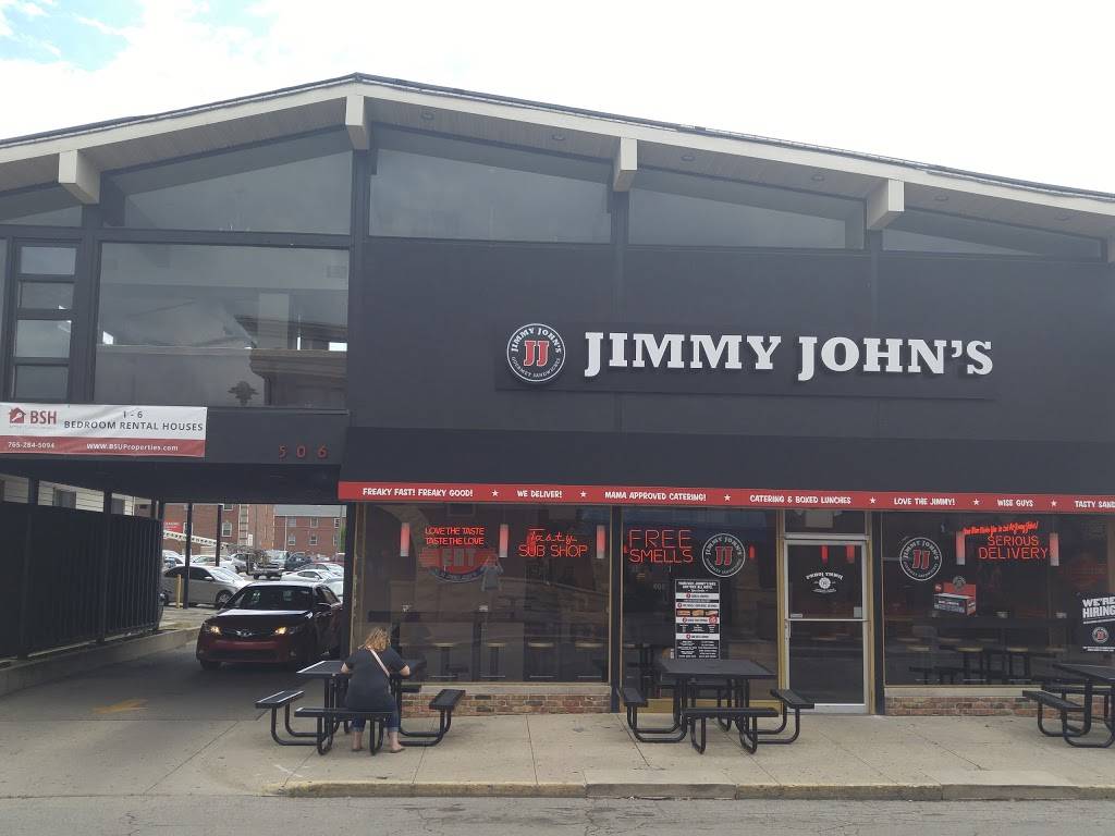 Jimmy Johns | meal delivery | 506 N Martin St, Muncie, IN 47303, USA | 7657510000 OR +1 765-751-0000