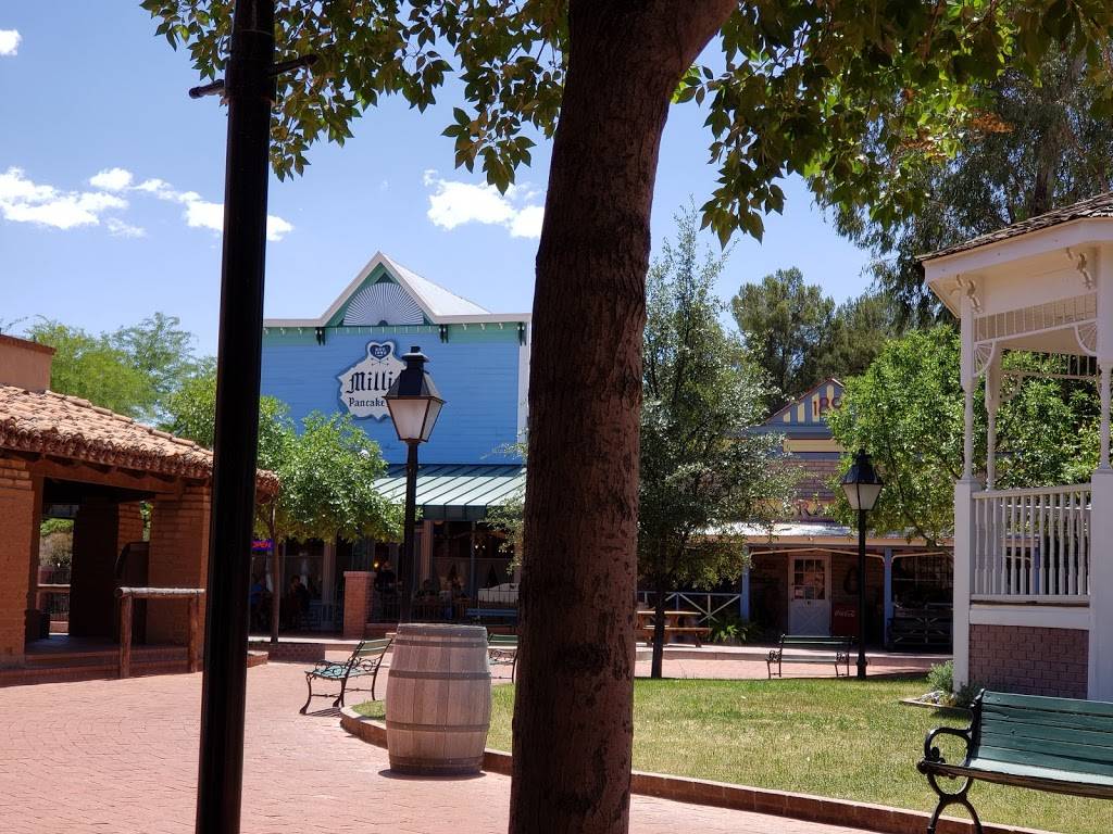 Millies Pancake Haus | restaurant | Inside Trail Dust Town, 6541 E Tanque Verde Rd, Tucson, AZ 85715, USA | 5202984250 OR +1 520-298-4250
