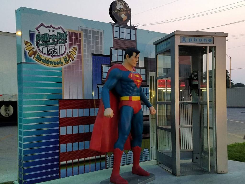 Polk-A-Dot Drive In | restaurant | 222 N Front St, Braidwood, IL 60408, USA | 8154583377 OR +1 815-458-3377