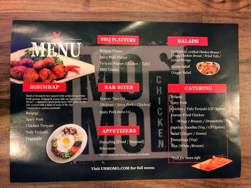 Momo Chicken and Grill | restaurant | 1001 4th St SW, Washington, DC 20024, USA | 2024886363 OR +1 202-488-6363
