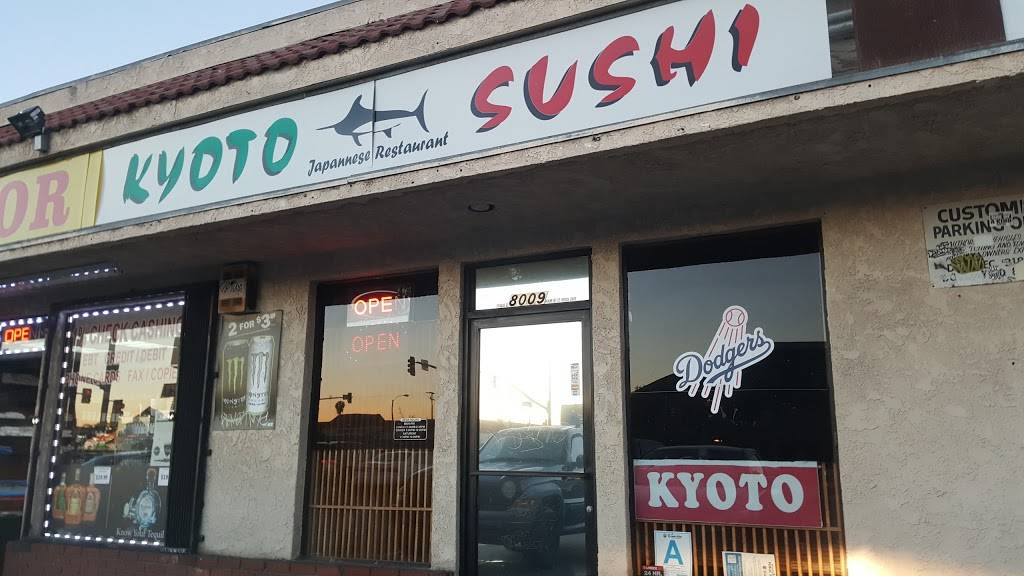 Kyoto Sushi | restaurant | 8009 E Florence Ave, Downey, CA 90240, USA | 5627769939 OR +1 562-776-9939