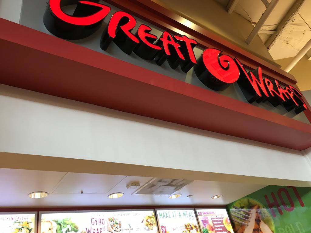 Great Wraps | restaurant | POTOMAC MILLS, 2700 Potomac Mills Cir, Woodbridge, VA 22192, USA | 5715723431 OR +1 571-572-3431