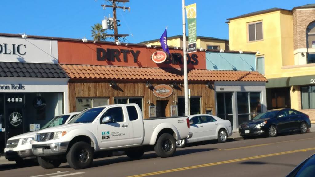 Dirty Birds | restaurant | 2734, 4656 Mission Blvd, San Diego, CA 92109, USA | 8582742473 OR +1 858-274-2473