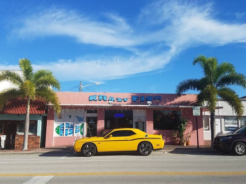 KrazyFish | restaurant | 211 Avenue A, Fort Pierce, FL 34950, USA | 7725953566 OR +1 772-595-3566