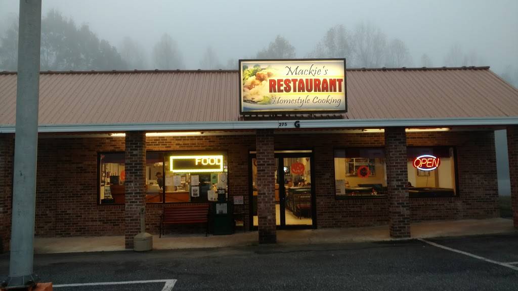 Mackies Kitchen | restaurant | 275 Riverside Dr, Bassett, VA 24055, USA | 2766270156 OR +1 276-627-0156