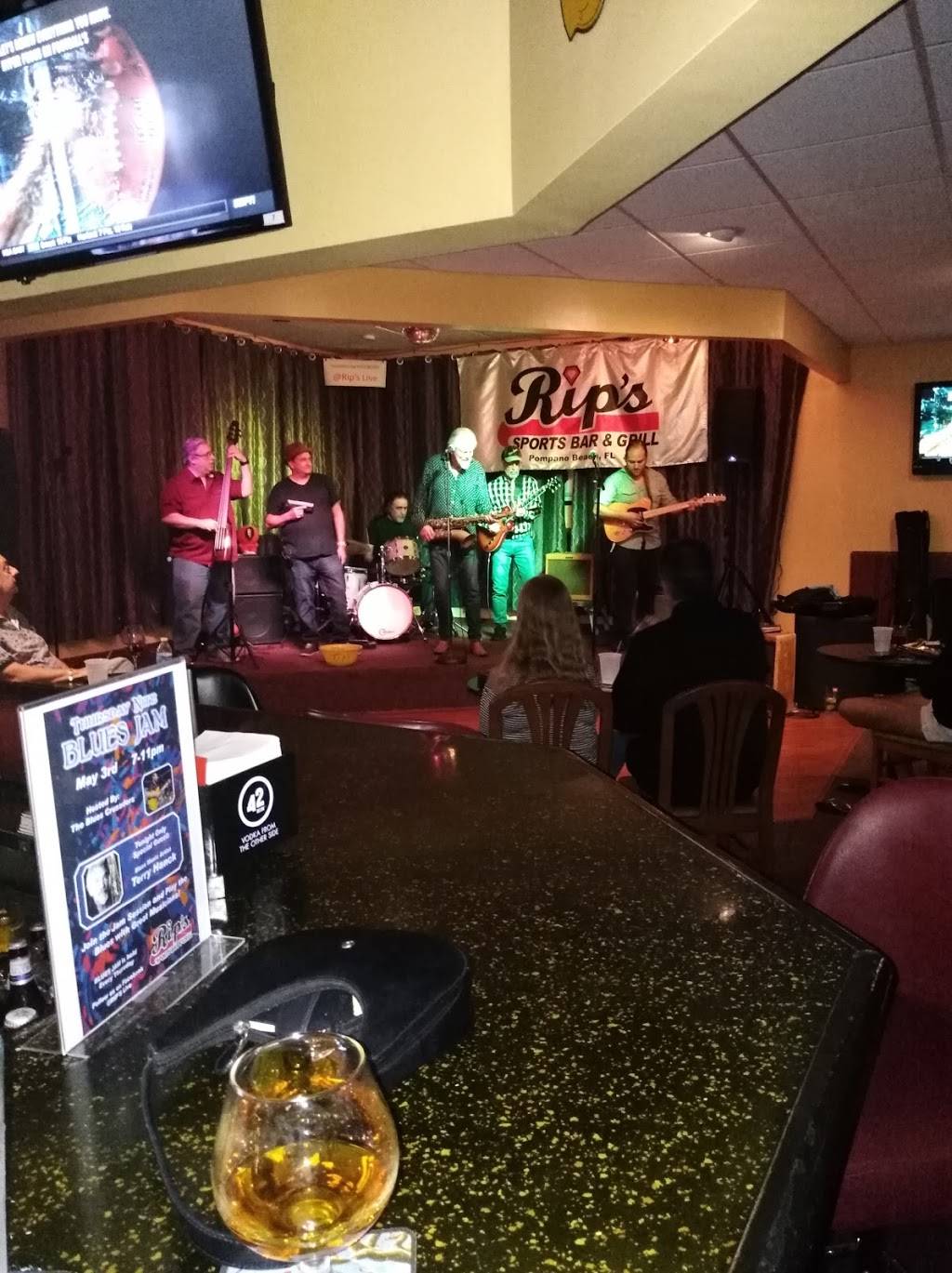 Rips Sports Bar & Grill | restaurant | 2198 US-1, Pompano Beach, FL 33062, USA | 9549410968 OR +1 954-941-0968