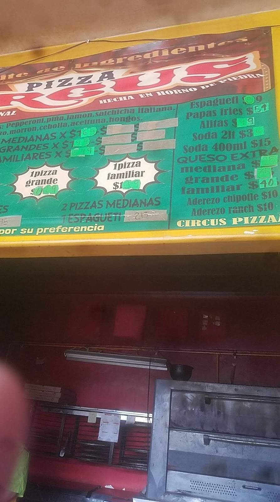 Circus Pizza Jardín | restaurant | E. Chopo 5375, Cd Jardin, 22610 Tijuana, B.C., Mexico | 016643807079 OR +52 664 380 7079