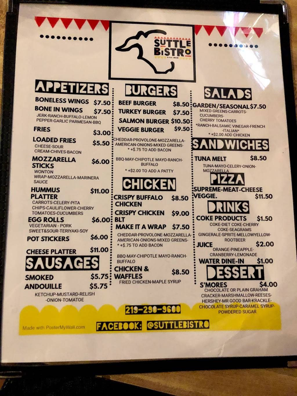 Suttle Bistro | restaurant | Gary, IN 46403, USA | 2192906900 OR +1 219-290-6900