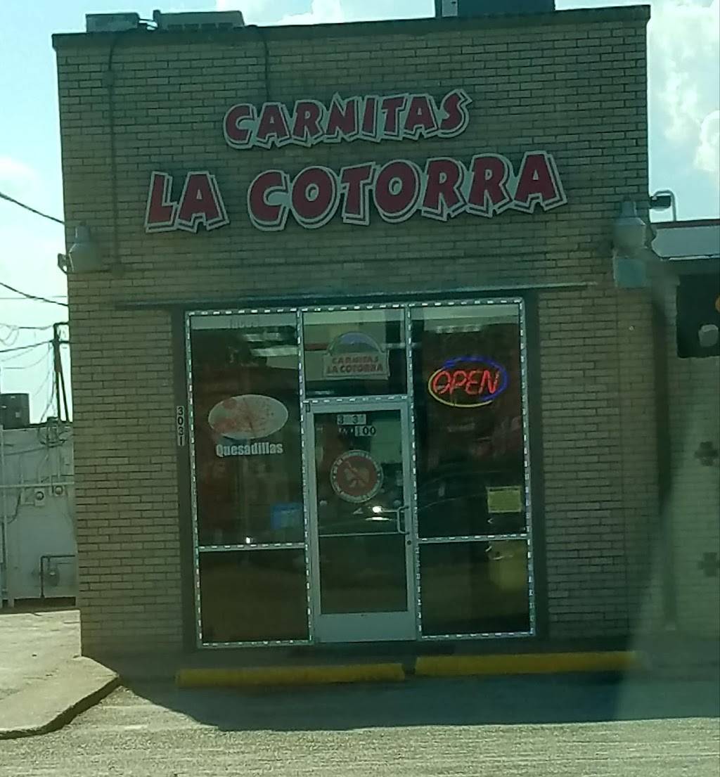 Carnitas La Cotorra | restaurant | 3031 S 1st St, Garland, TX 75041, USA | 2147033100 OR +1 214-703-3100