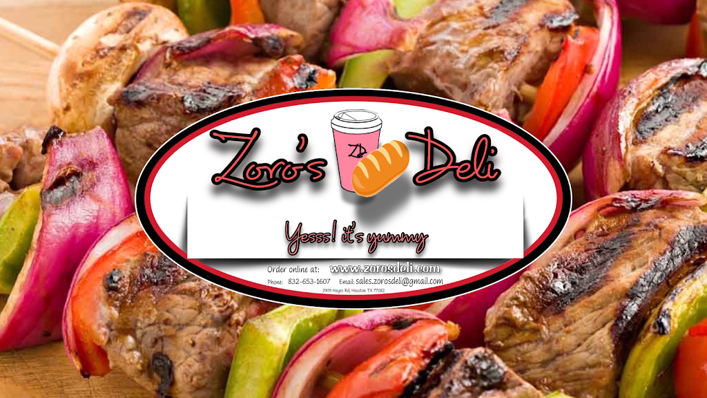 Zoros Deli | restaurant | 2909 Hayes Rd apt# 711, Houston, TX 77082, USA | 8326531607 OR +1 832-653-1607