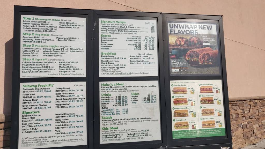 Subway | restaurant | 29727 Stockdale Hwy, Bakersfield, CA 93314, USA | 6617645525 OR +1 661-764-5525
